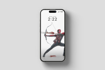 Deadpool vs. Wolverine Phone Wallpaper