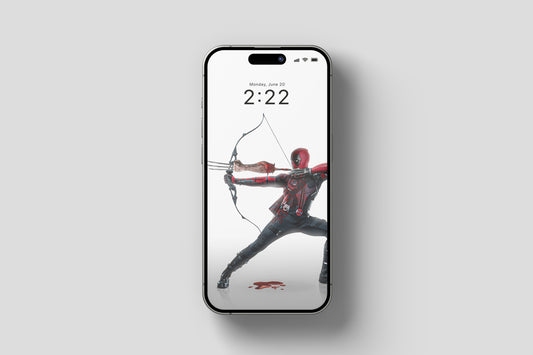 Deadpool vs. Wolverine Phone Wallpaper