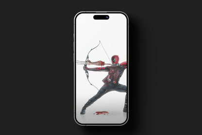 Deadpool vs. Wolverine Phone Wallpaper